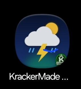 Krackermade weather app
